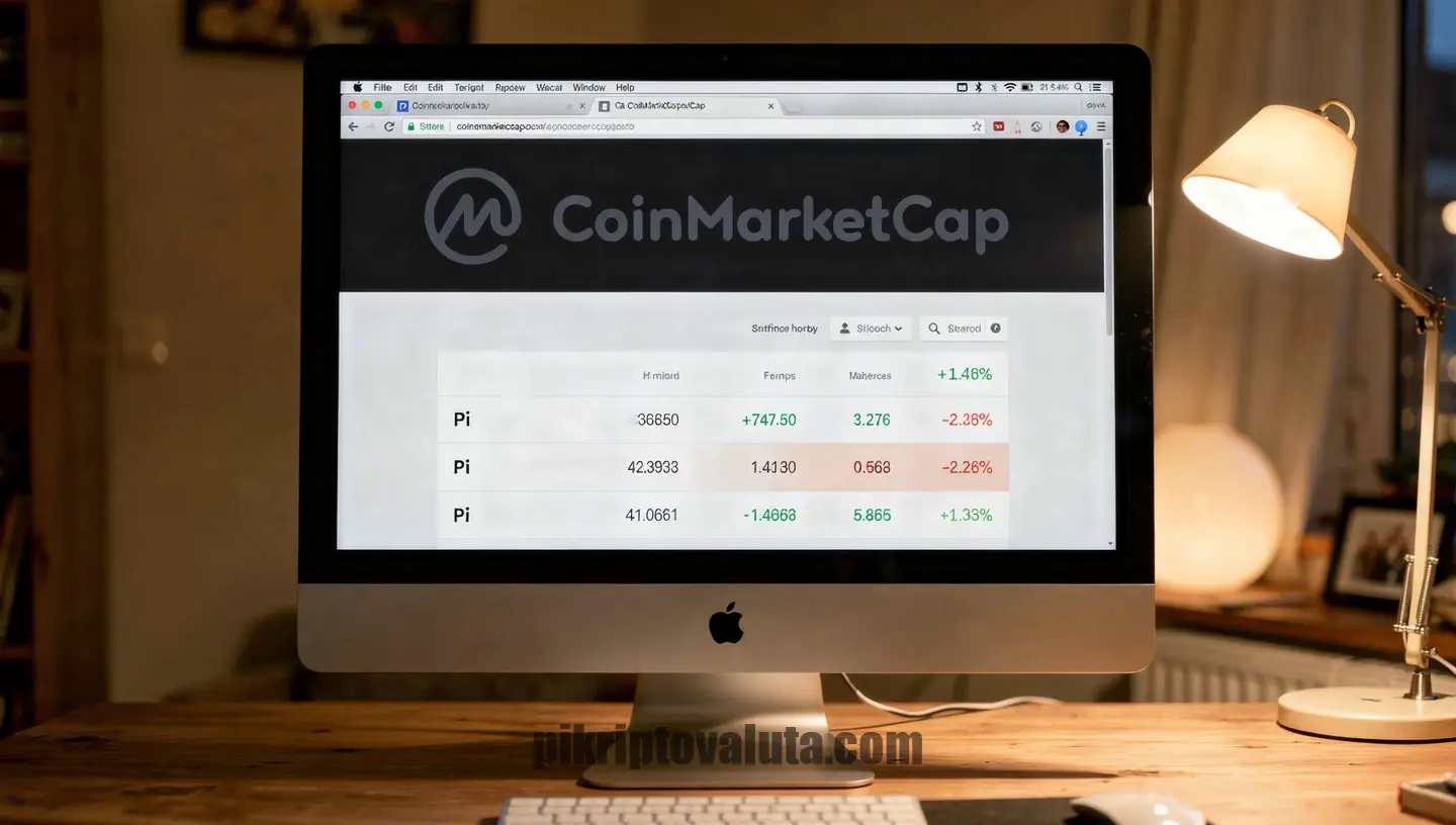 Praćenje Kursa PI CoinMarketCap